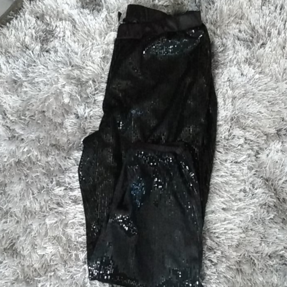 Sequin Joggers